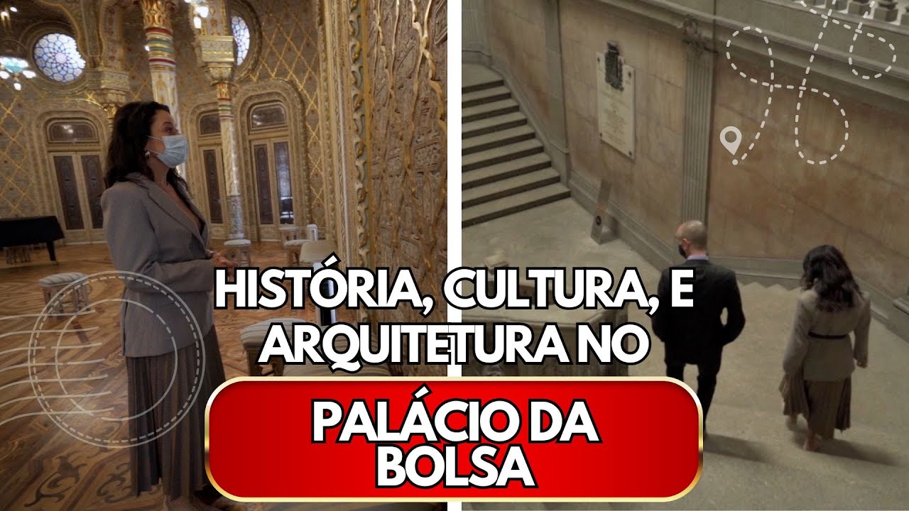 VISITA HISTÓRICA: Daniela Filomeno no Magnífico Palácio da Bolsa
